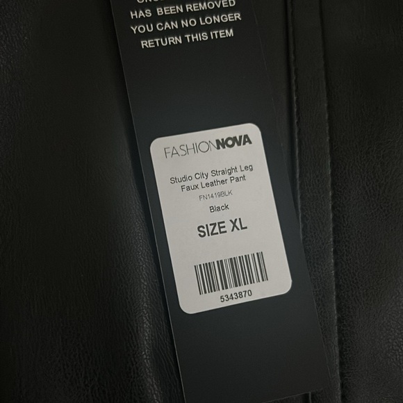 Flux leather pants size XL - Picture 3 of 4